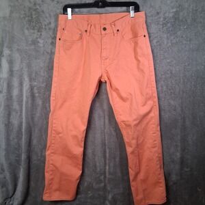 Polo Ralph Lauren Slim Straight Pants‎ Mens 32x30 Peach Coral
